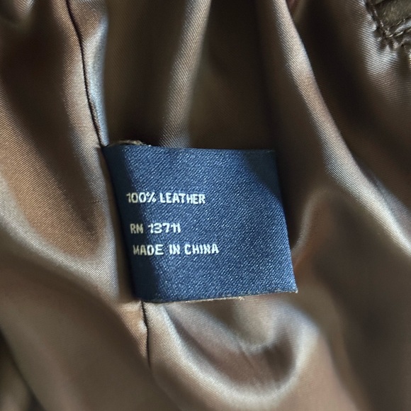 Grant Thomas Mens Suede Coat Large - Picture 4 of 4